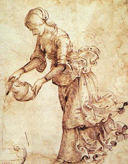 Domenico Ghirlandaio Study oil painting picture